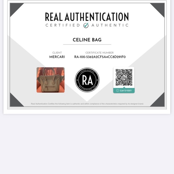 SOLD Authentic Celine Mini Luggage tote - Picture 15 of 15